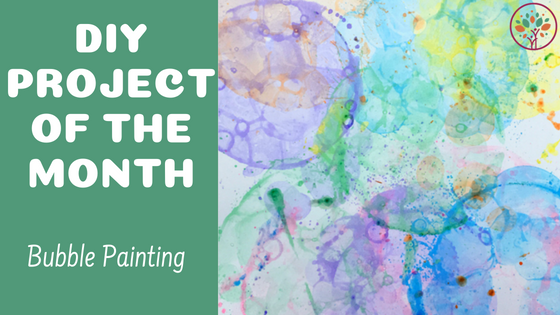 Bubble Painting Activity for Kids